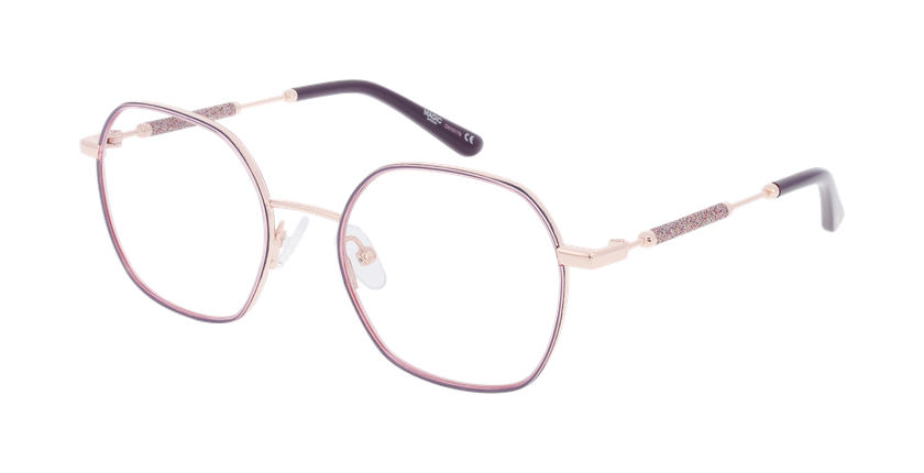 GAFAS GRADUADAS mujer MAGIC254 morado/rosa - vista de frente