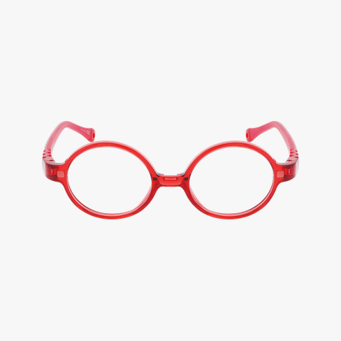 GAFAS GRADUADAS niños BABY rojo vista de frente