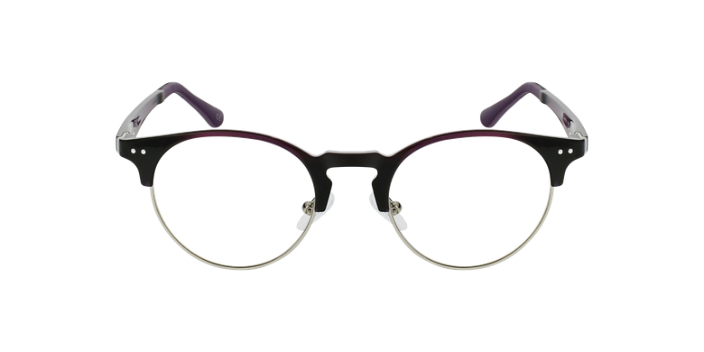 Gafas graduadas TMG93 morado/plateadovista de frente Gafas graduadas TMG93 morado/plateadovista de frente