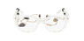 GAFAS GRADUADAS mujer AUDACIEUSE blanco