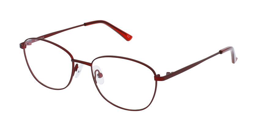 GAFAS GRADUADAS mujer RZERO33 rojo - vista de frente