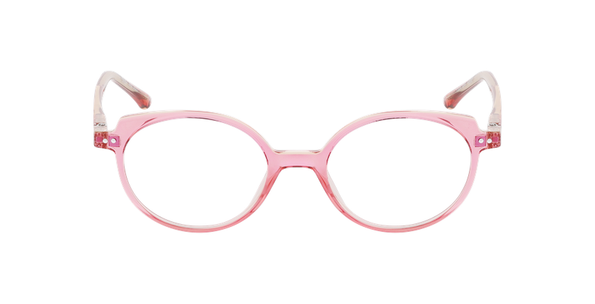 GAFAS GRADUADAS niños SUZY rosa - vista de frente
