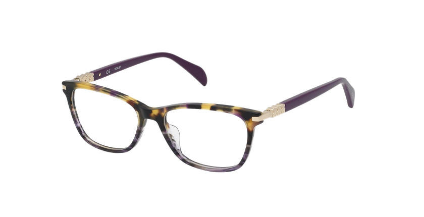 GAFAS GRADUADAS VTOB09L morado/marrón - vista de frente