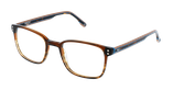 GAFAS GRADUADAS hombre MAGIC 210 marrón - vista de frente
