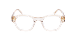 GAFAS GRADUADAS CARACTÈRES FIL D'OR AUTHENTIQUE marrón - vista de frente