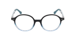GAFAS GRADUADAS niños ALESSIO azul/azul degradado - vista de frente