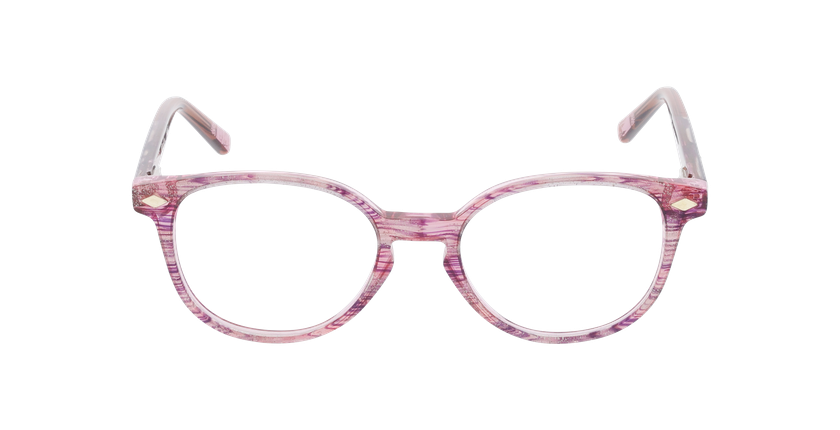 GAFAS GRADUADAS niños 7 rosa - vista de frente