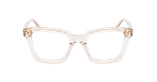 GAFAS GRADUADAS mujer CARACTÈRES FIL D'OR MYSTÉRIEUSE marrón - vista de frente
