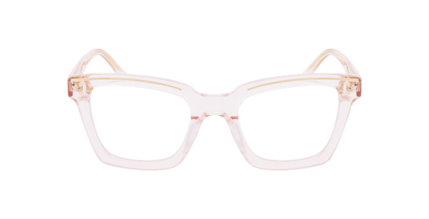 GAFAS GRADUADAS mujer CARACTÈRES FIL D'OR MYSTÉRIEUSE rosa - vista de frente