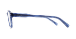 GAFAS GRADUADAS hombre CARACTÈRES OPTIMISTE azul/azul cristal - vista de frente