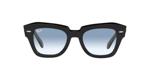 GAFAS DE SOL STATE STREET negro vista de frente