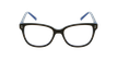 GAFAS GRADUADAS niños CARLA marrón/morado - vista de frente