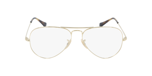 GAFAS GRADUADAS 0RX6489 doradovista de frente