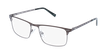 GAFAS GRADUADAS hombre MAGIC LEON marrón/plateado - vista de frente
