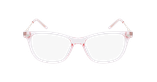 GAFAS GRADUADAS niños MAGIC LUDIVINE rosa/dorado - vista de frente