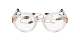 GAFAS GRADUADAS mujer CARACTÈRES PERSPICACE rosa - vista de frente