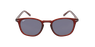 GAFAS GRADUADAS FORTY solar color Burdeos rojo/rojo