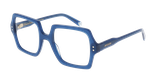 GAFAS GRADUADAS mujer CHARISMATIQUE azul - vista de frente