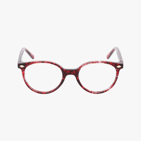 GAFAS GRADUADAS niños 6 rojo vista de frente