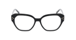 GAFAS GRADUADAS mujer CARACTÈRES RAFFINÉE negro - vista de frente