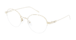 GAFAS GRADUADAS mujer MAGIC 168 dorado - vista de frente