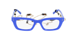 GAFAS GRADUADAS mujer CARACTÈRES CRÉATIVE azul - vista de frente
