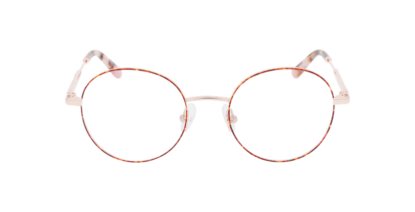 GAFAS GRADUADAS mujer MAGIC318 carey/rojo - vista de frente