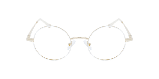 GAFAS GRADUADAS MAGIC 96 blanco/dorado vista de frente