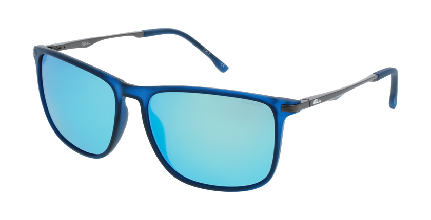GAFAS DE SOL hombre KAULI POLARIZED azul oscuro mate/gris - vista de frente