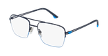 GAFAS GRADUADAS hombre VPL879 azul/negro - vista de 3/4