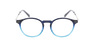 GAFAS GRADUADAS hombre DAYAN azul/plateado