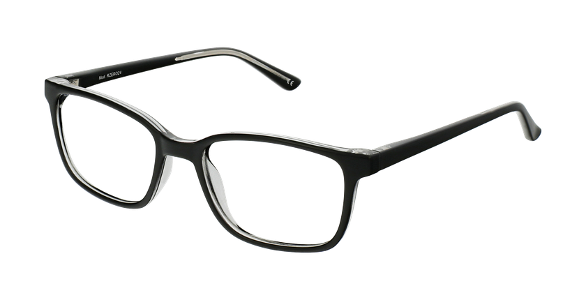 GAFAS GRADUADAS niños RZERO24 negro - vista de frente