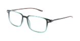 GAFAS GRADUADAS hombre MAGIC245 negro/rojo - vista de frente