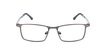 GAFAS GRADUADAS hombre MAGIC 129 CARBONE gris/verde - vista de frente