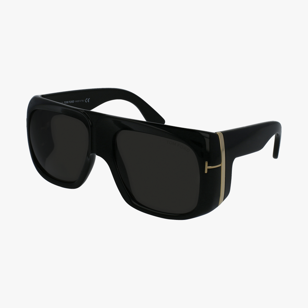 GAFAS DE SOL hombre GINO negro - vista de frente