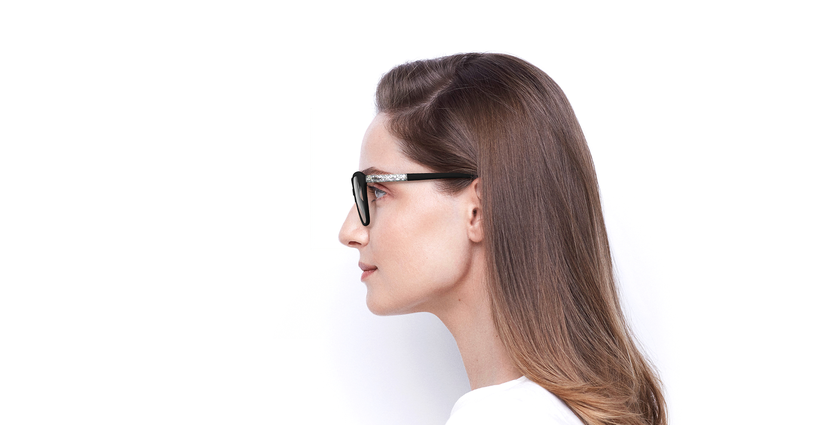 GAFAS GRADUADAS mujer MAGIC 198 negro - vista de frente