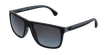 GAFAS DE SOL hombre 0EA4033 negro/gris - vue de 3/4