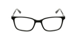 GAFAS GRADUADAS niños RZERO24 negro - vista de frente