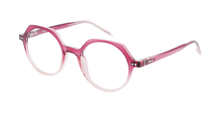 GAFAS GRADUADAS niños VERA morado degradado/rosa - vista de frente