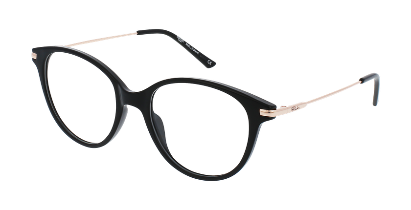 GAFAS GRADUADAS mujer LEONOR negro - vista de frente