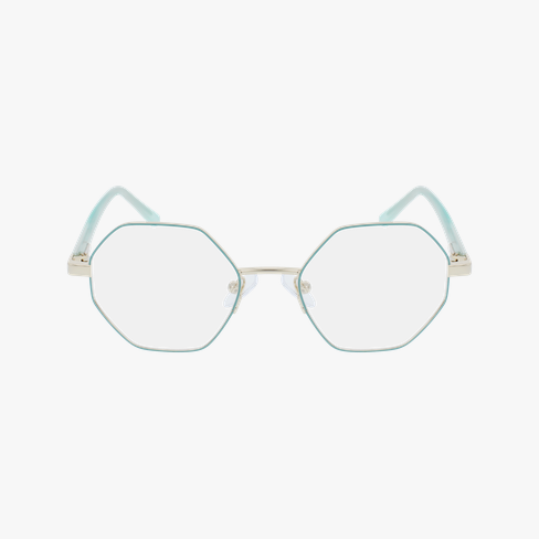 GAFAS GRADUADAS niños MAGIC JUDITH verde vista de frente