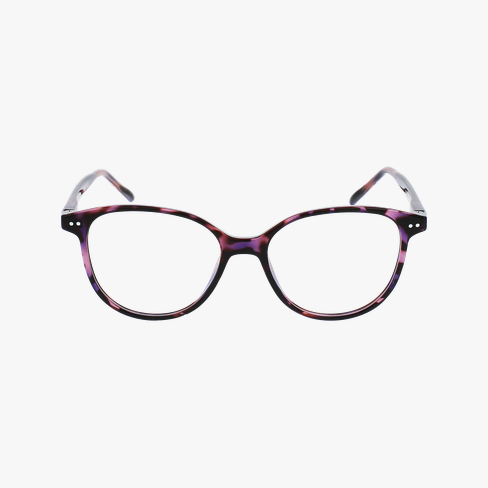 GAFAS GRADUADAS niños TANIA carey/morado vista de frente