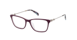 GAFAS GRADUADAS VTOB34L bordeaux/morado - vista de frente
