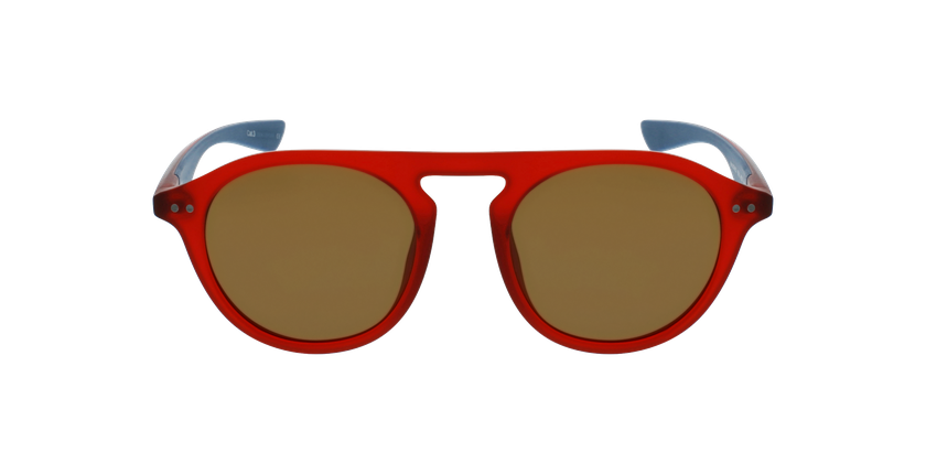 Gafas de sol BORNEO rojo/azul - vista de frente