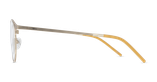 GAFAS GRADUADAS mujer MAGIC 151 blanco/dorado - vista de frente