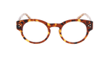 GAFAS GRADUADAS mujer CARACTÈRES FIDELE carey/rojo - vista de frente