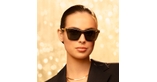 GAFAS GRADUADAS mujer CARACTÈRES FIL D'OR MYSTÉRIEUSE rosa - vista de frente