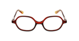 GAFAS GRADUADAS niños RZERO20 rojo - vista de frente