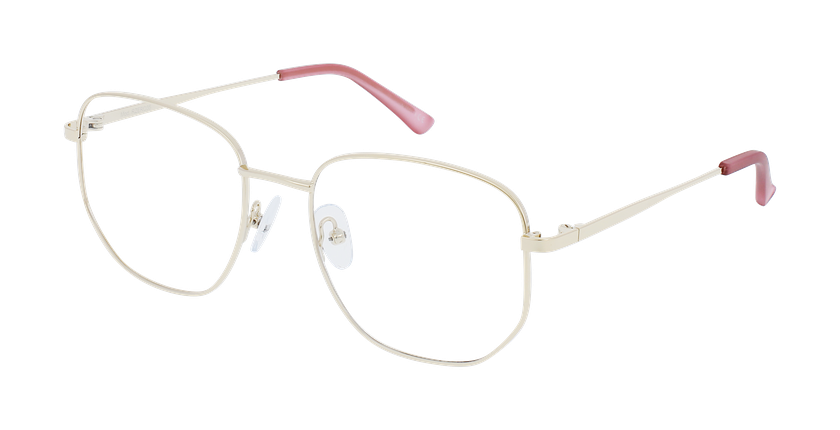 GAFAS GRADUADAS mujer RZERO35 dorado - vista de frente