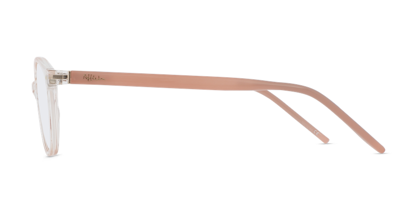 GAFAS GRADUADAS niños ISALINE rosa/dorado - vista de frente